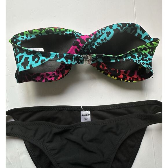 Jennifer Bandeau Swimming Suit Size S - Picture 3 of 8